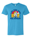 Amarillo Sod Poodles Blue Dig This Town Tee