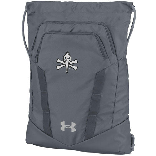 MYRTLE BEACH PELICANS UNDER ARMOUR UNDENIABLE PIRATE LOGO SACK PACK