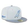 MYRTLE BEACH PELICANS NEW ERA GRAY POP 59FIFTY CAP