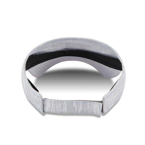 Myrtle Beach Pelicans New Era Heathered Gray Performance Visor