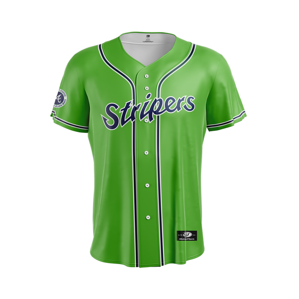 Gwinnett Stripers OT Sports Youth Green Replica Jersey