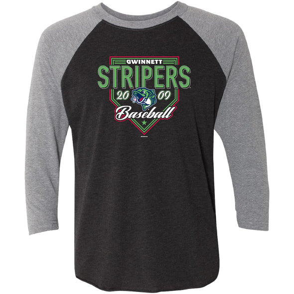 Gwinnett Stripers Bimm Ridder Statesboro Raglan