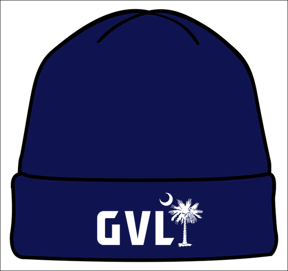 Greenville Drive Zephyr Navy GVL Knit Cuff Hat