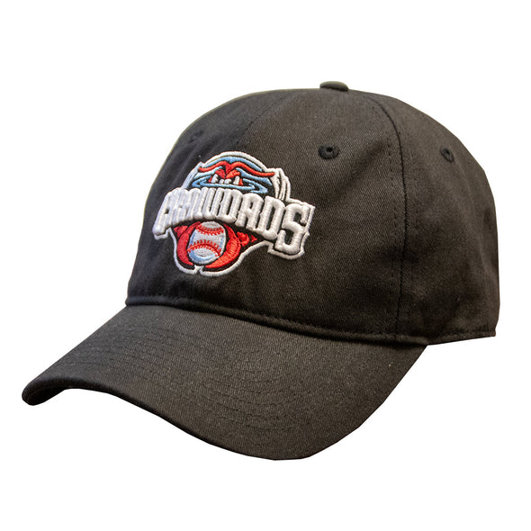 Hickory Crawdads Bimm Ridder Black Primary Adjustable Cap