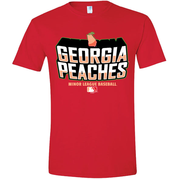 Gwinnett Stripers Bimm Ridder Peaches Banjo Tee