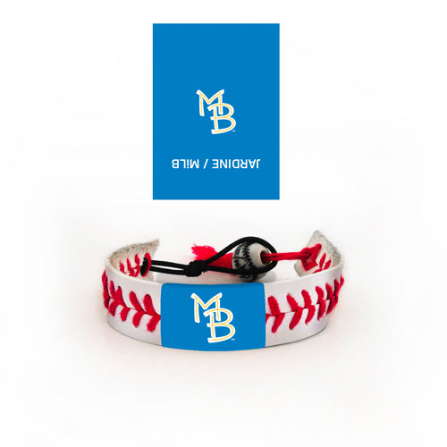 Myrtle Beach Pelicans Jardine Associates Game Seam Bracelet