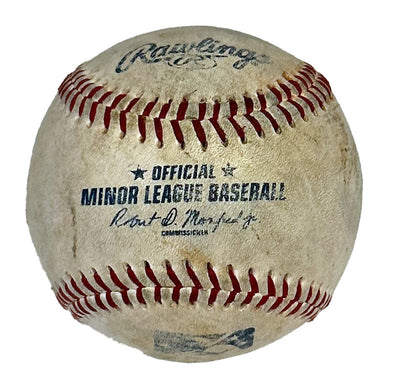 Carolina Mudcats Game Used Baseball