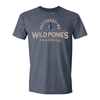 Delmarva Shorebirds 108 Stitches Wild Ponies Label Tee