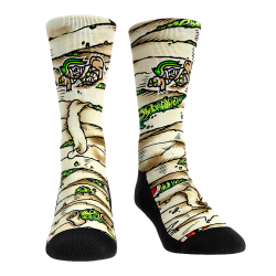 Jacksonville Jumbo Shrimp Rock Em' Socks Prawn Of The Dead Under Wraps Socks