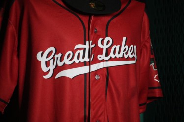 Great Lakes Loons Wilson Red Road Replica Jersey - Youth