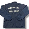 Gwinnett Stripers Official League Navy Skater Jacket