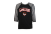 Saints Ghostly Gangsters Raglan Baseball 3/4 T