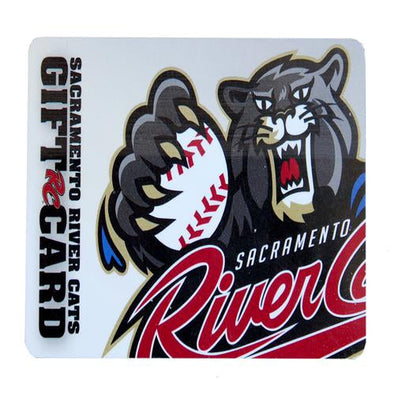 GIFT CARD, SACRAMENTO RIVER CATS