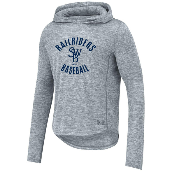 Scranton Wilke's-Barre RailRiders Under Armour Girls Twist Tech Hood