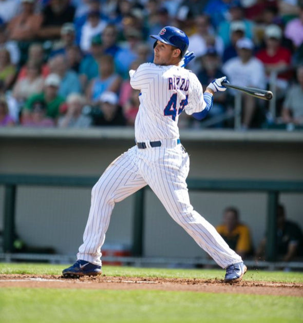 South Bend Cubs Glass Panel Anthony Rizzo 53''w x 34''h