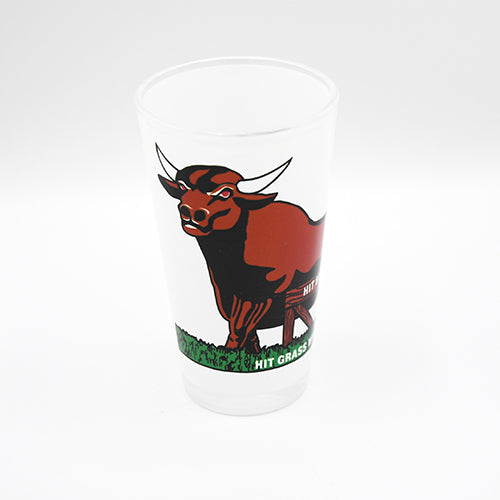 Durham Bulls Hit Bull Pint Glass