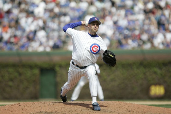 South Bend Cubs Glass Panel Greg Maddux 53''w x 34''h