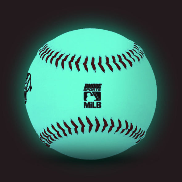 BASEBALL GLOW IN THE DARK, SACRAMENTO RIVER CATS