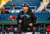 Portland Sea Dogs Official League Retro Teal Zip Up Coaches Jacket