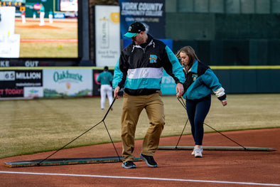 Portland Sea Dogs Official League Retro Chute Jacket