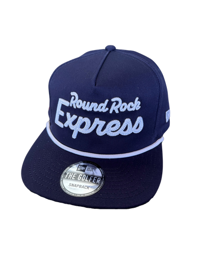 Round Rock Express New Era Navy Golfer Cap