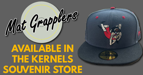 Mat Grapplers Theme Night Fitted Hat