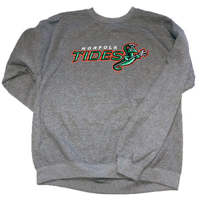 Norfolk Tides Graphite Heather Crew Sweatshirt