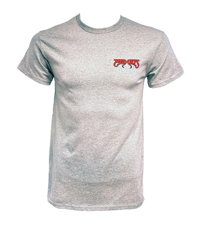 Carolina Mudcats Adult Sport Grey C Logo Tee