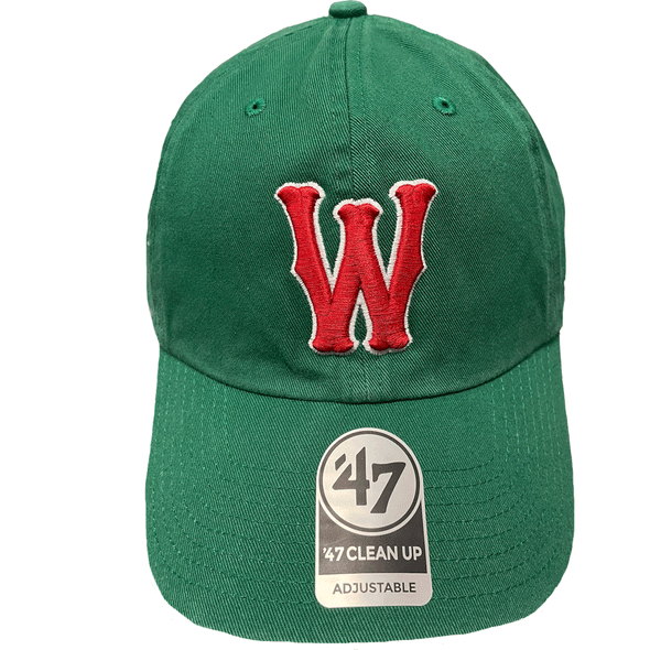 Worcester Red Sox  Green Classic W CLEAN UP