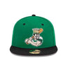 Clinton LumberKings New Era 59Fifty Fitted - Green Louie Logo Cap