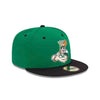 Clinton LumberKings New Era 59Fifty Fitted - Green Louie Logo Cap