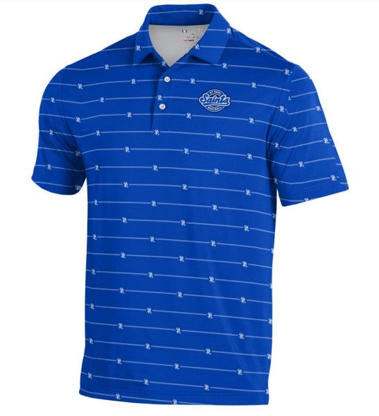 Saints Under Armour Men's Green Polo