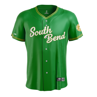 South Bend Cubs Limited Edition Green Jersey