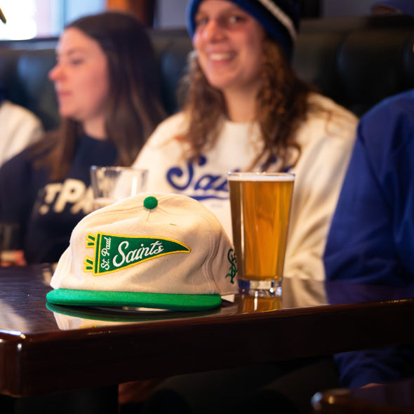 Retro Wool Saint Paul Pennant Cap