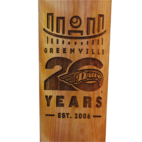 Greenville Drive 20th Anniversary Bat Mug