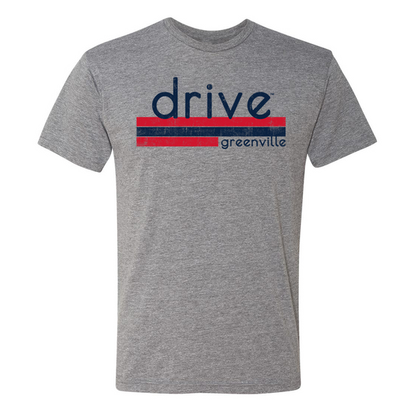 Greenville Drive 108 Stitches Gray Platform Tee