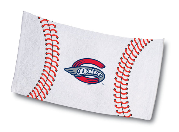 Greenville Drive Storm Duds Oversized Beach Towel