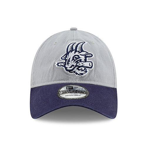 Hartford Yard Goats New Era Gray Team Adjustable Cap