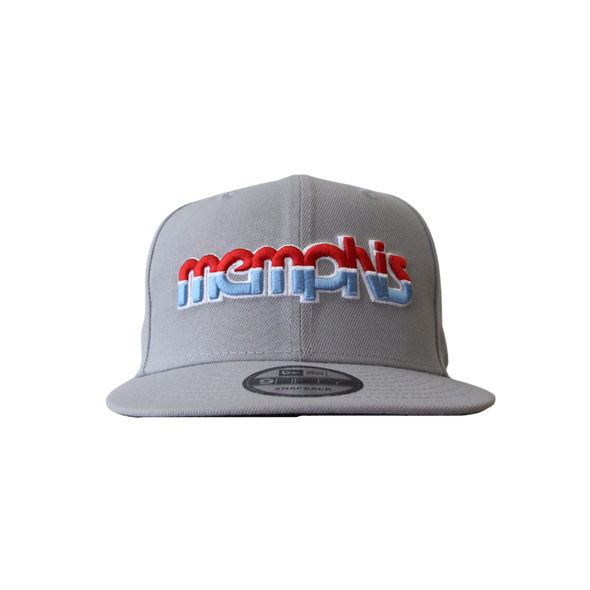 Script "Memphis" Grey New Era Snapback