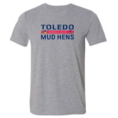 Toledo Mud Hens Grey OT Tri-Blend T