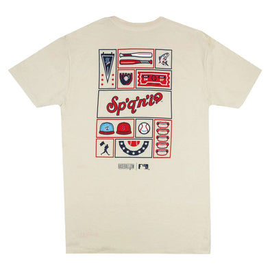 Spokane Indians Baseballism Ballpark Grid Tee