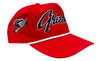 Red Grizzlies Rope Golf Cap