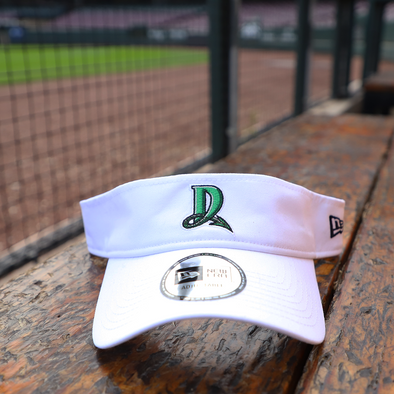 New Era White Visor