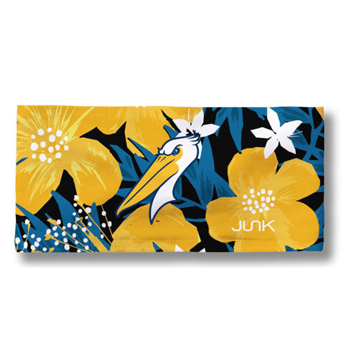 Myrtle Beach Pelicans Junk Brands Hawaiian Floral Alternate Logo Headband