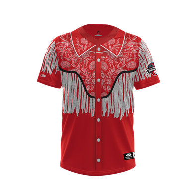 Hickory Crawdads Country Western Jersey #16