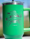 Green Chuck 40oz Stainless Tumbler