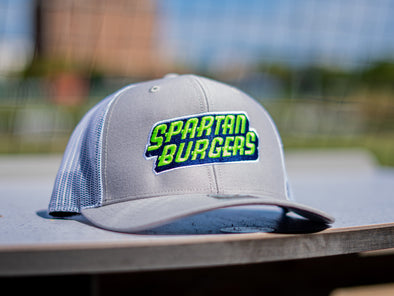 47 Grey Wordmark Trucker Hat