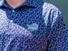 Men's Navy Baseball USA Polo