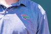 Men's Navy Stripe Butter Polo
