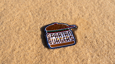 Hub City Spartanburgers Burger Stack Patch